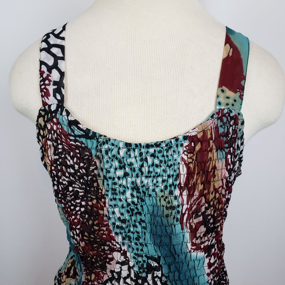 Womens Sleeveless Tank Top Plus sz 2X Multicolor - Picture 3 of 6
